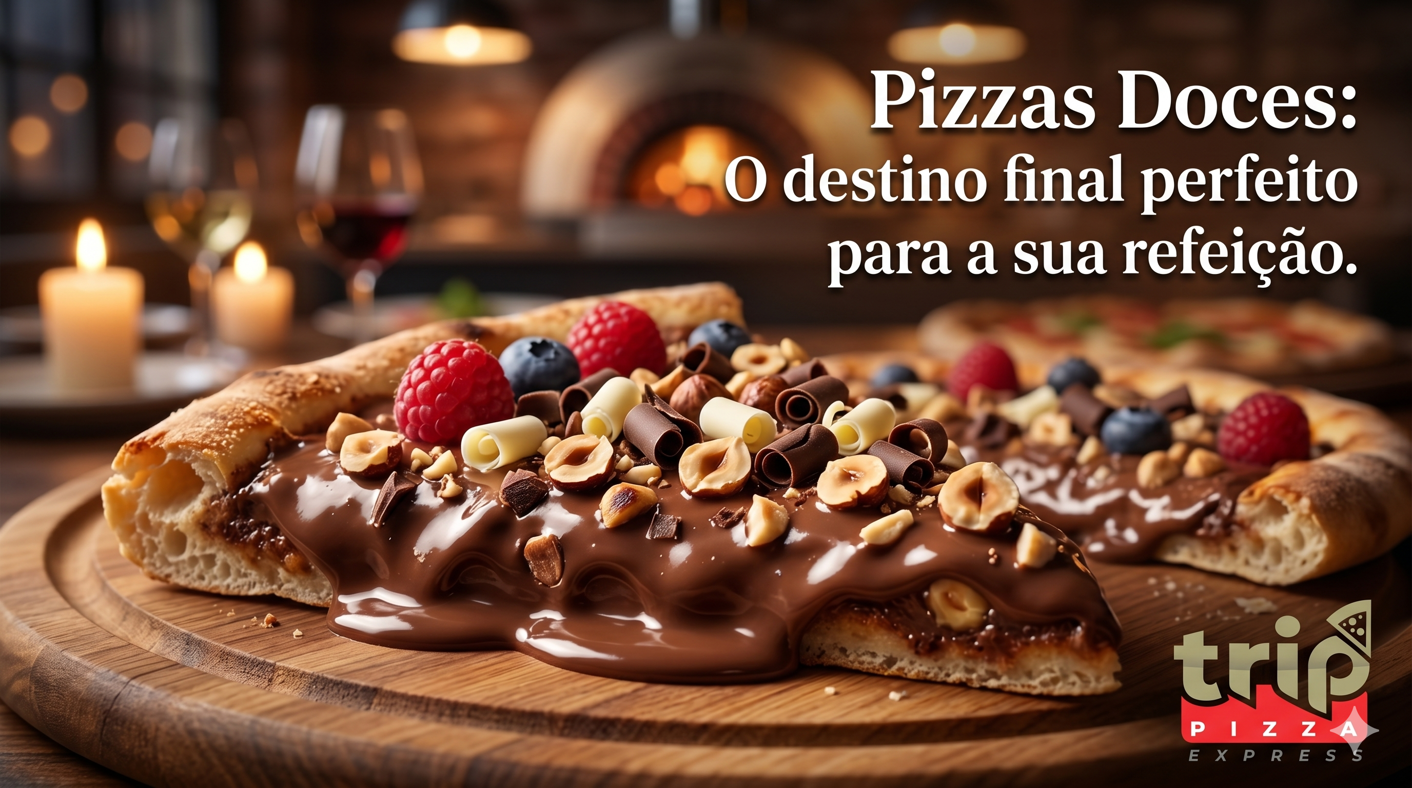 Pizzas Doces - O destino perfeito